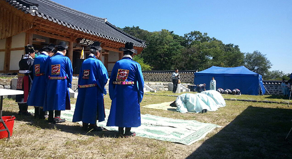 백제 건국시조 온조대왕 숭모제 봉행