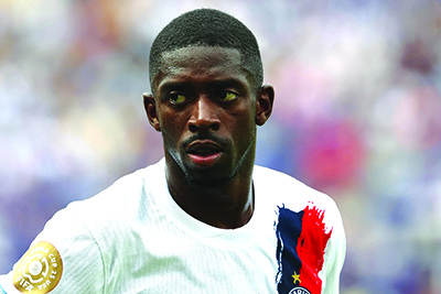 오스만 뎀벨레. 연합뉴스